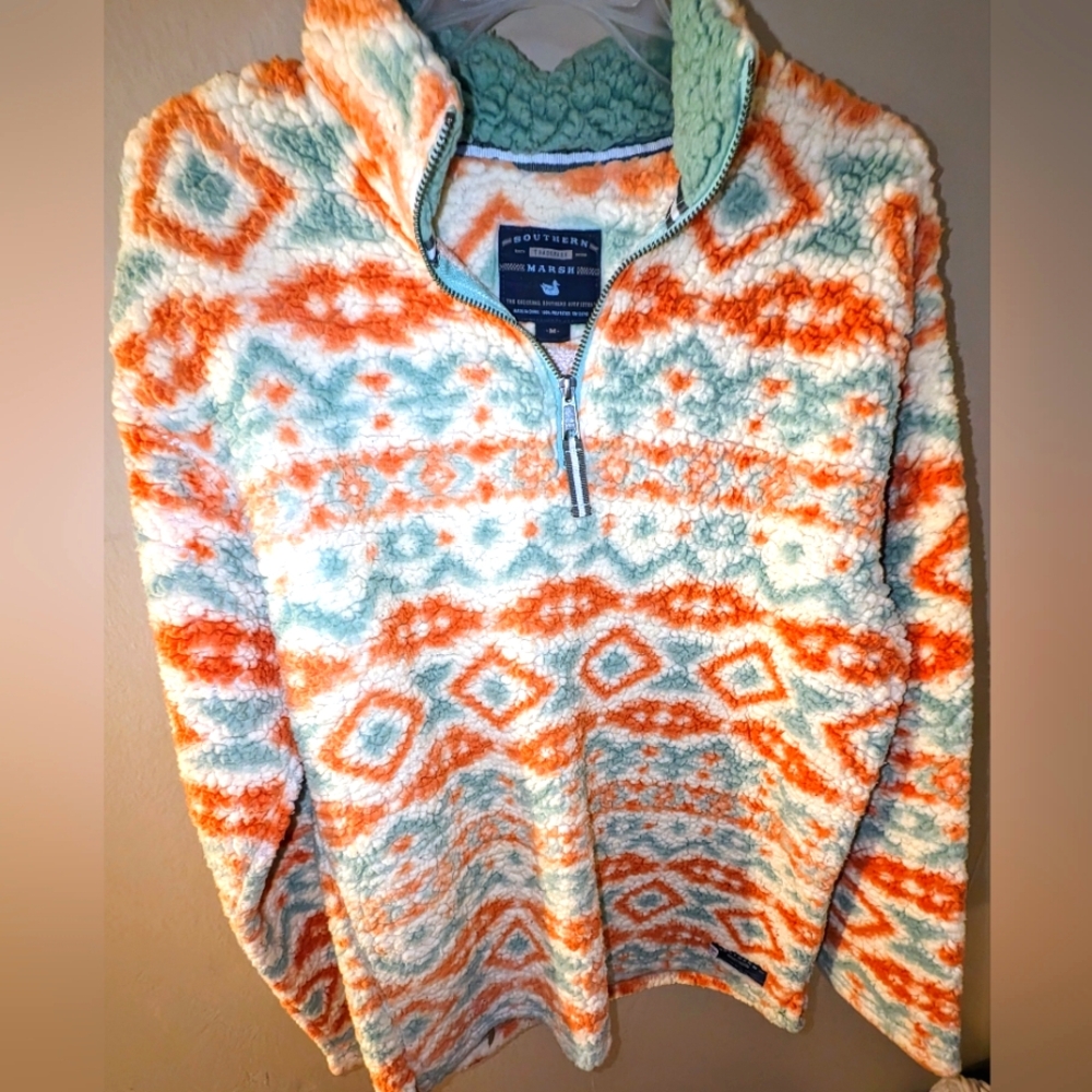 Southern Marsh Zip Pull Over